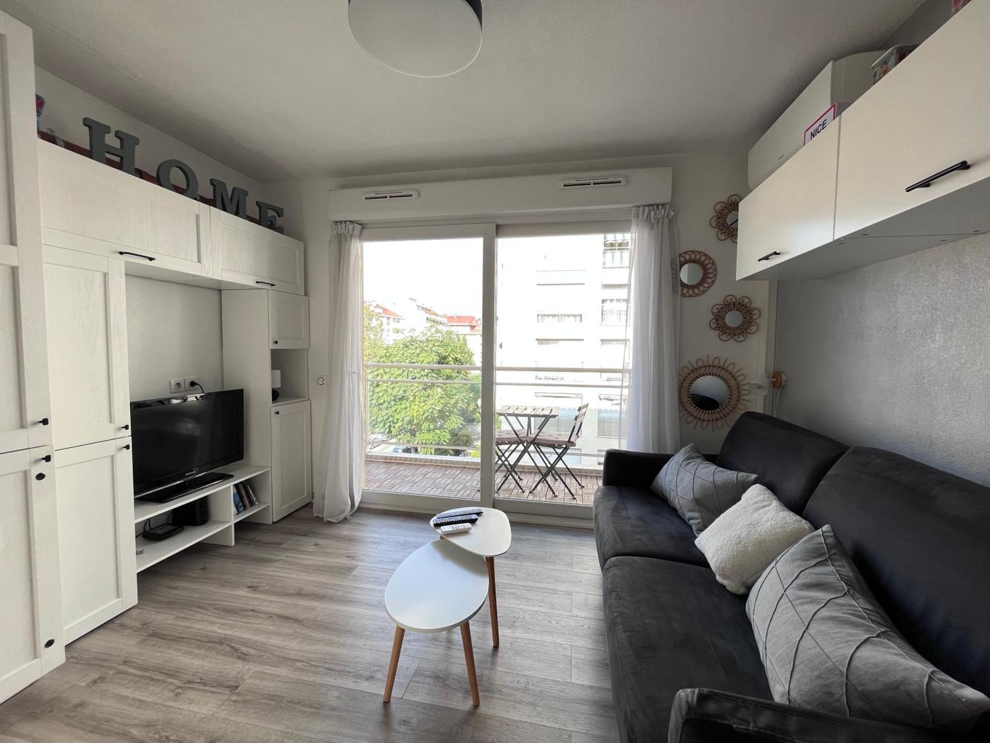Studio Terrasse Et Parking Prive Nice Exterior photo